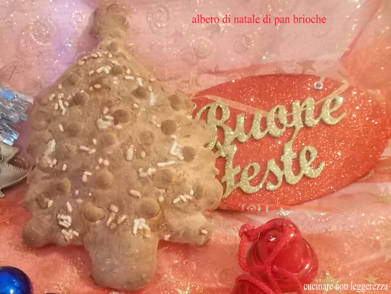 Albero di natale di pan brioche – lievito madre