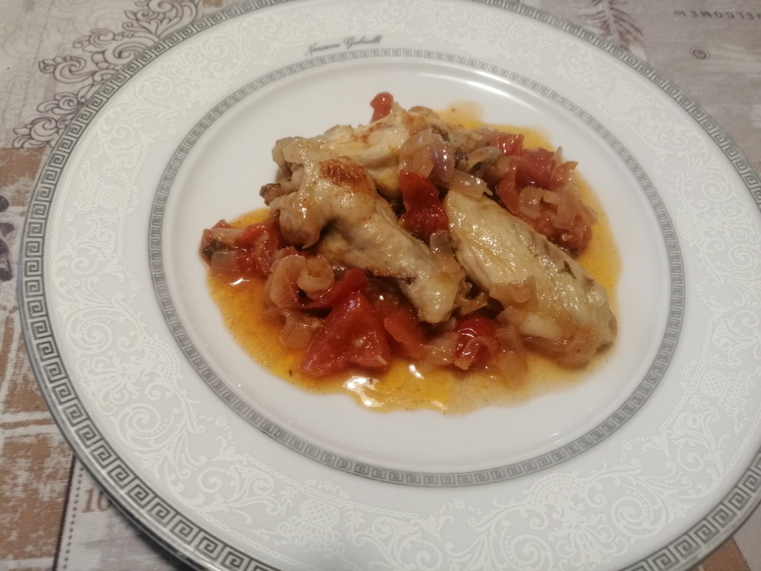 Alette di pollo all’arrabbiata