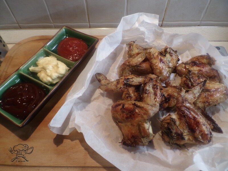 Alette di pollo croccanti al forno