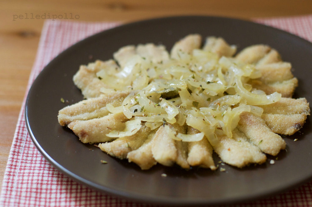 Alici fritte con cipolle all’aceto