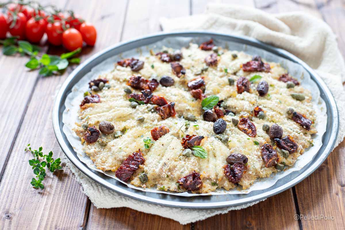 Alici gratinate alla mediterranea