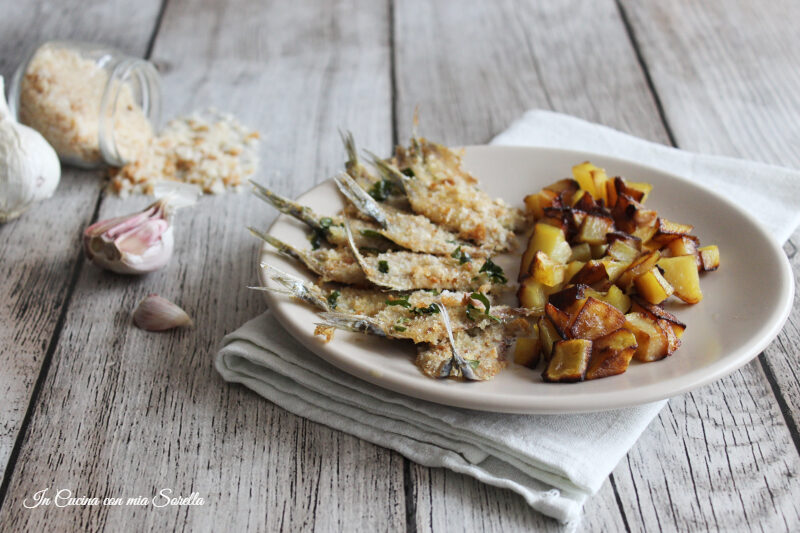 Alici gratinate in forno