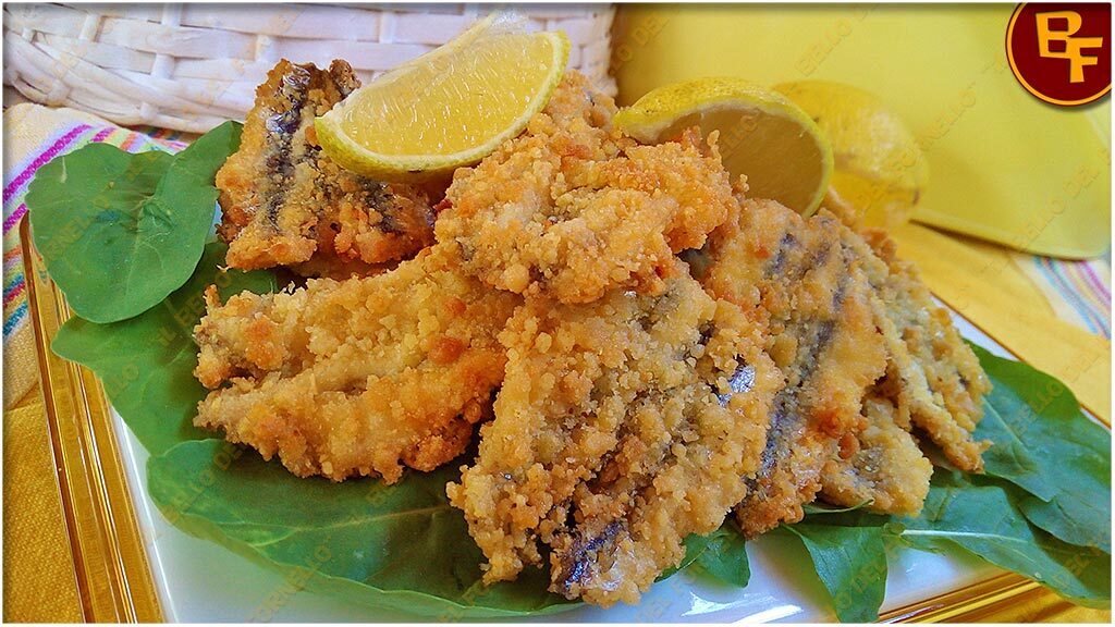 Alici impanate fritte… e mangiate