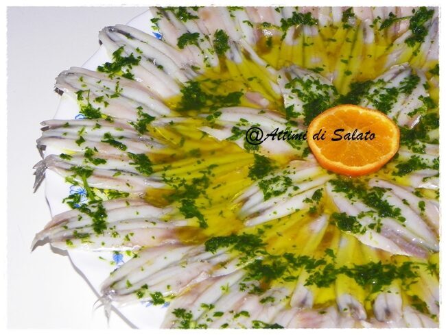Alici marinate