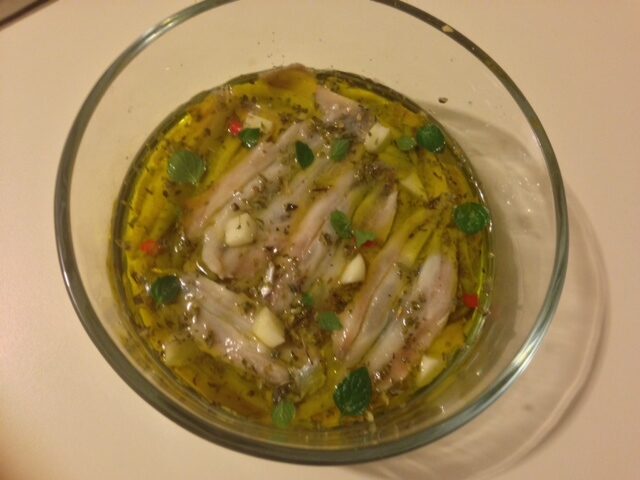 Alici marinate