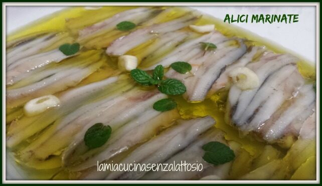 Alici marinate