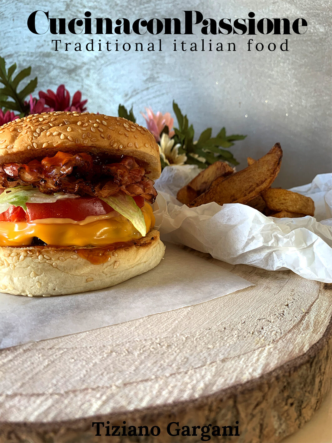 American burger
