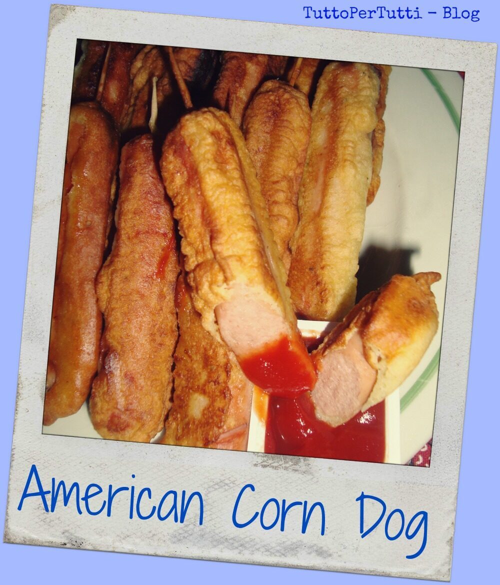 American corn dog – street food