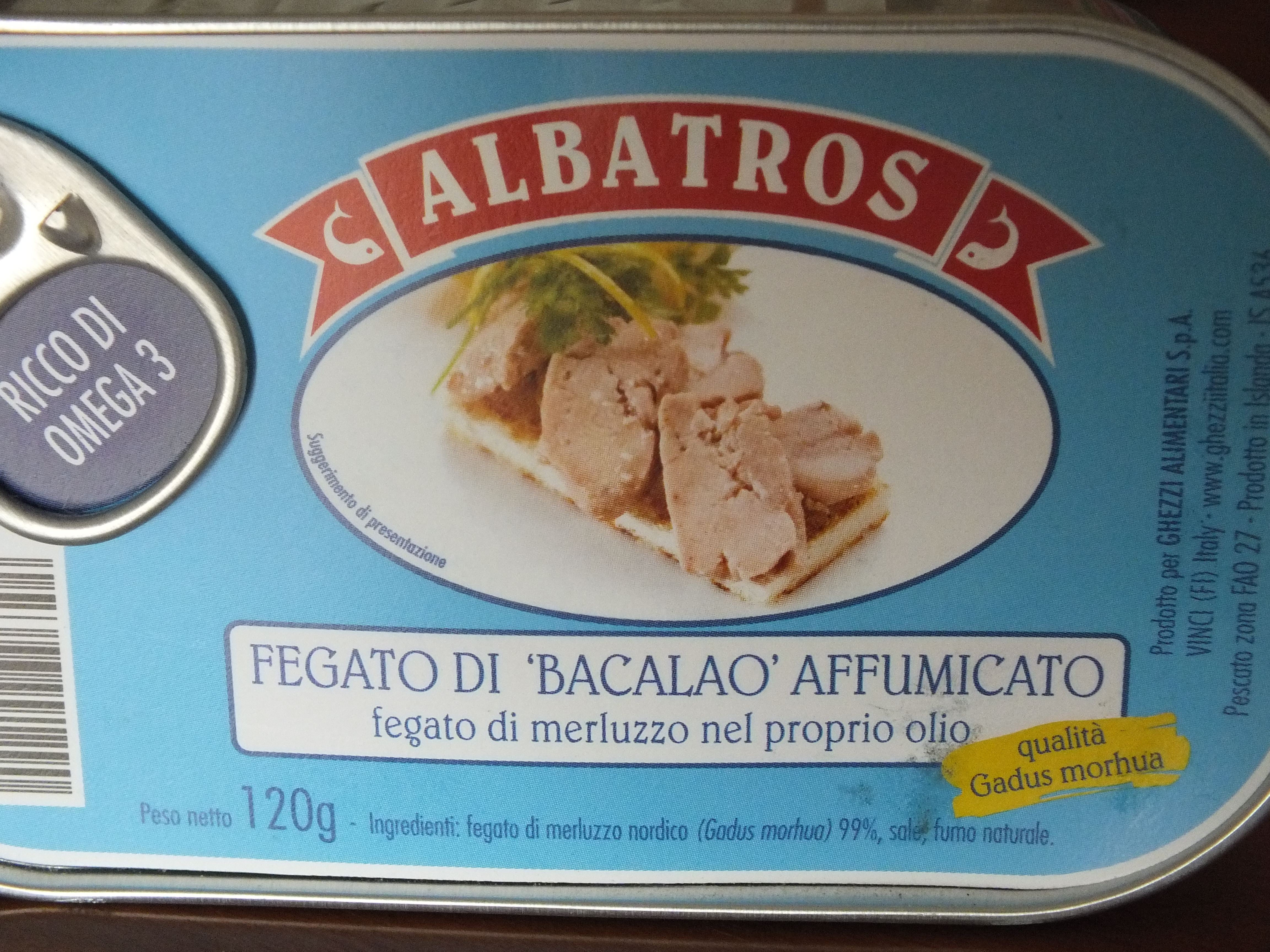 Amuse bouche di fegato di baccalà con “erbette”