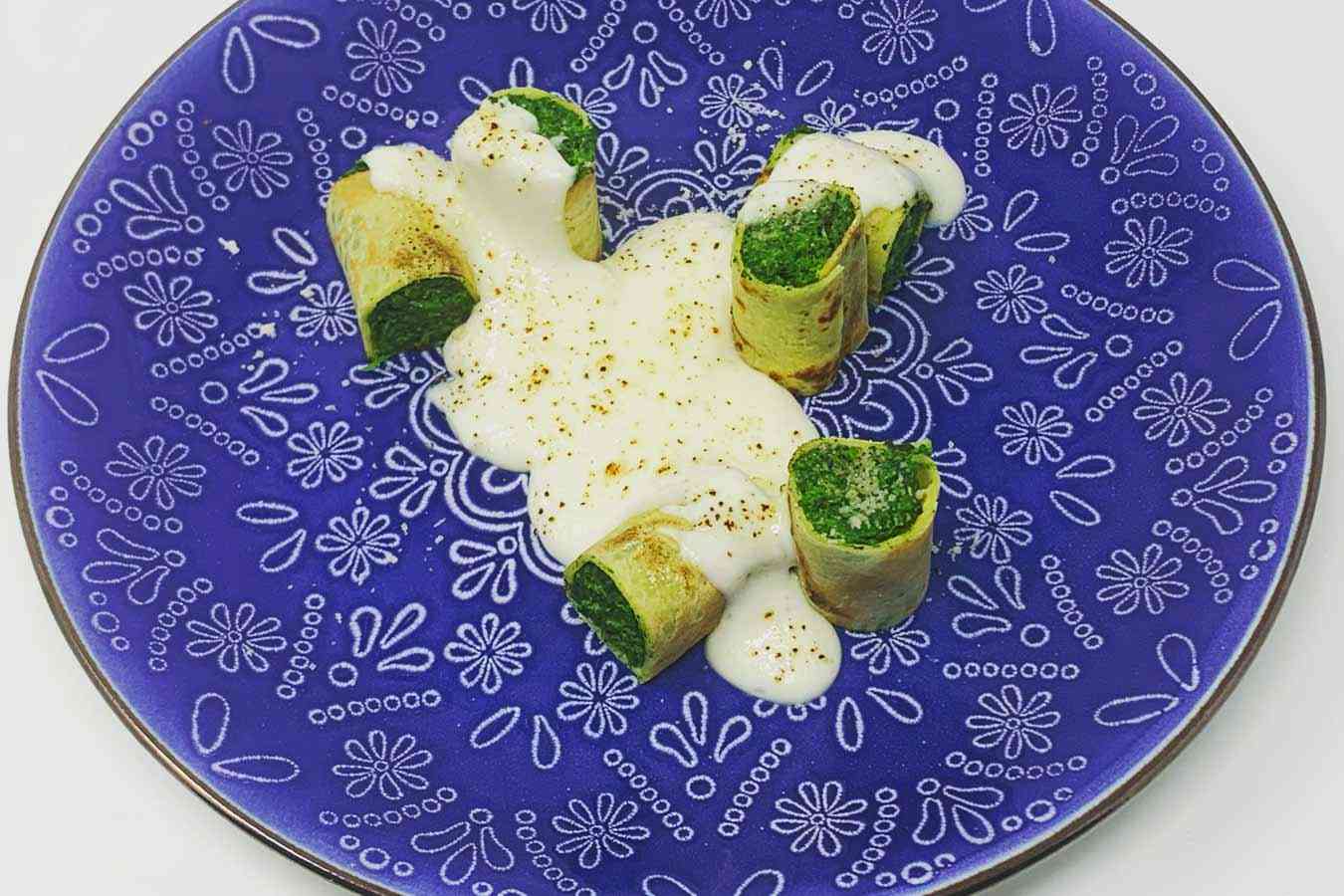 Anelli di ricotta e spinaci