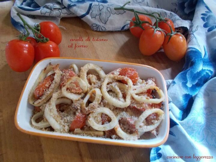 Anelli di totano al forno