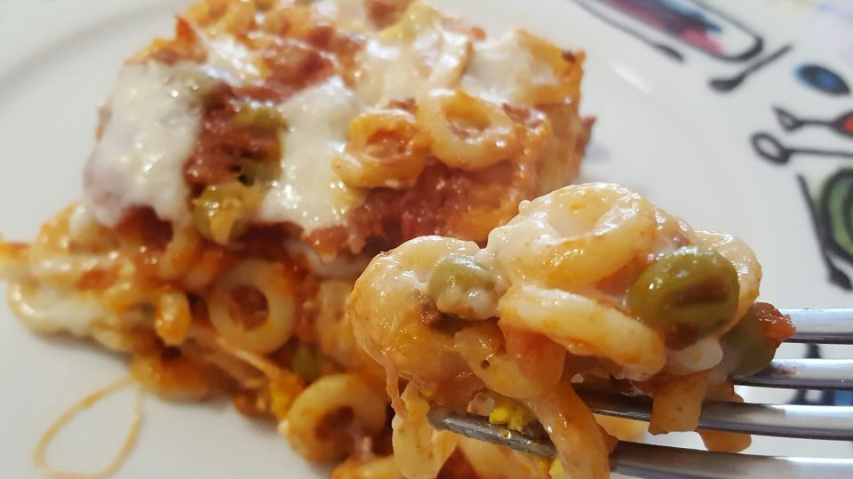 Anellini al forno alla siciliana
