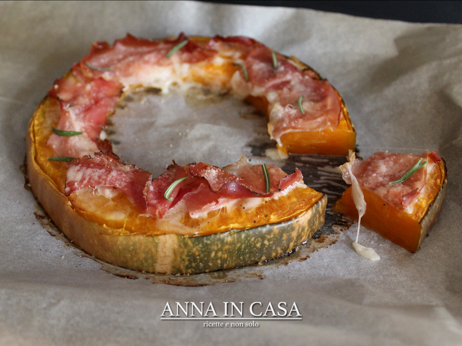 Anello di zucca saporito