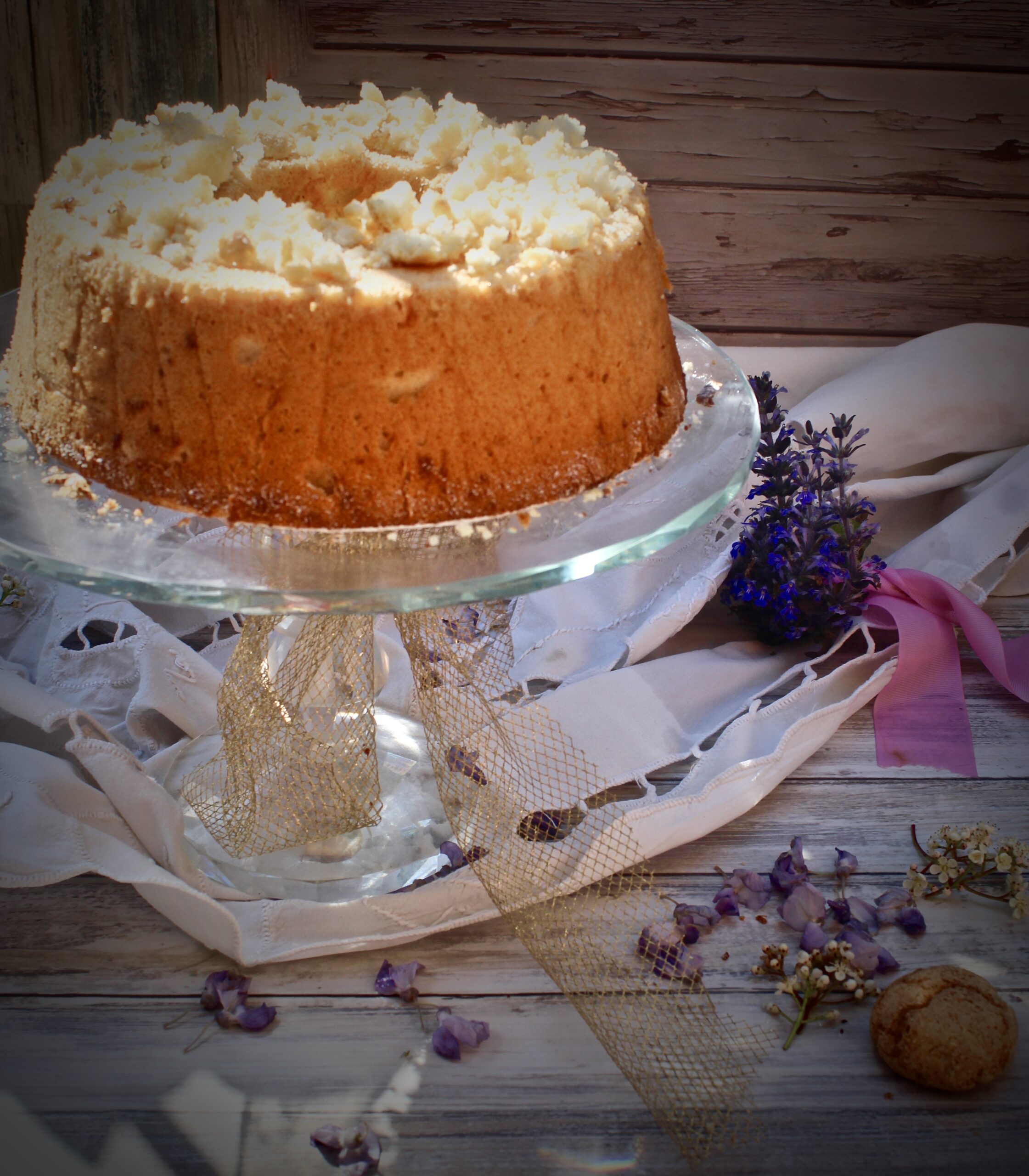 Angel Cake agli amaretti