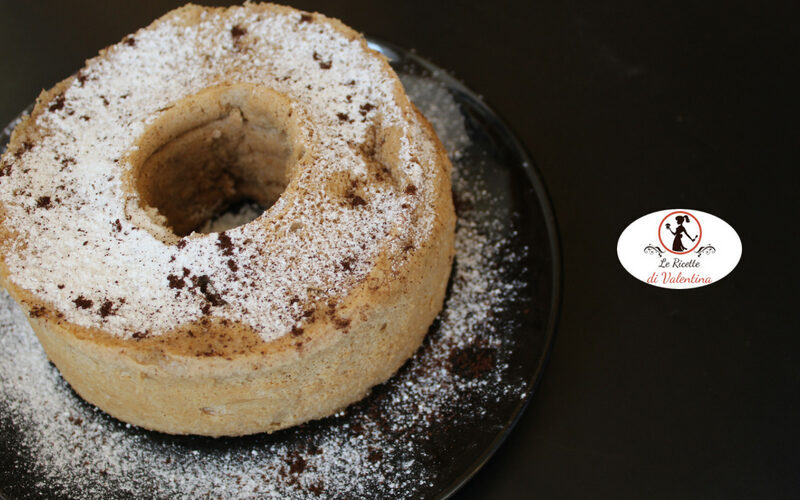 Angel cake al caffè cotta in pentola a pressione elettrica