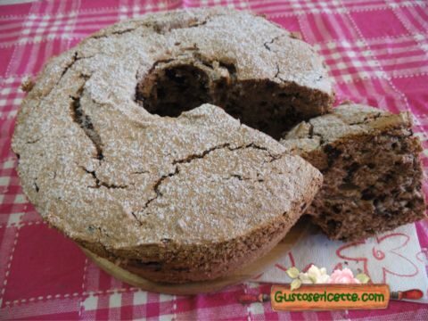 Angel cake al cioccolato