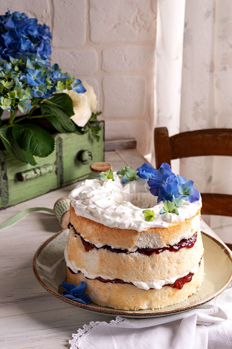 Angel cake senza glutine