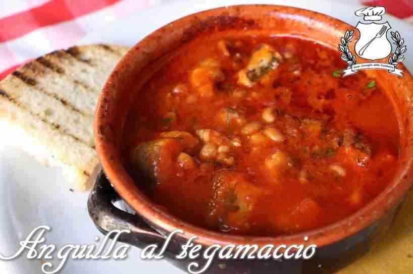Anguilla al tegamaccio con fagiolina del trasimeno
