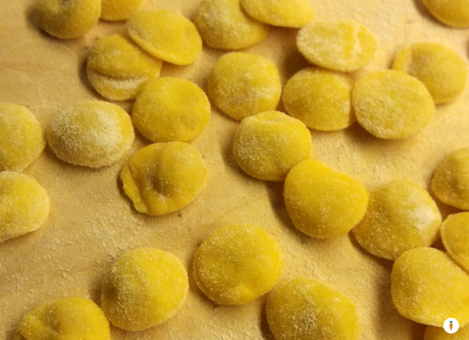 Anolini vegetariani in brodo