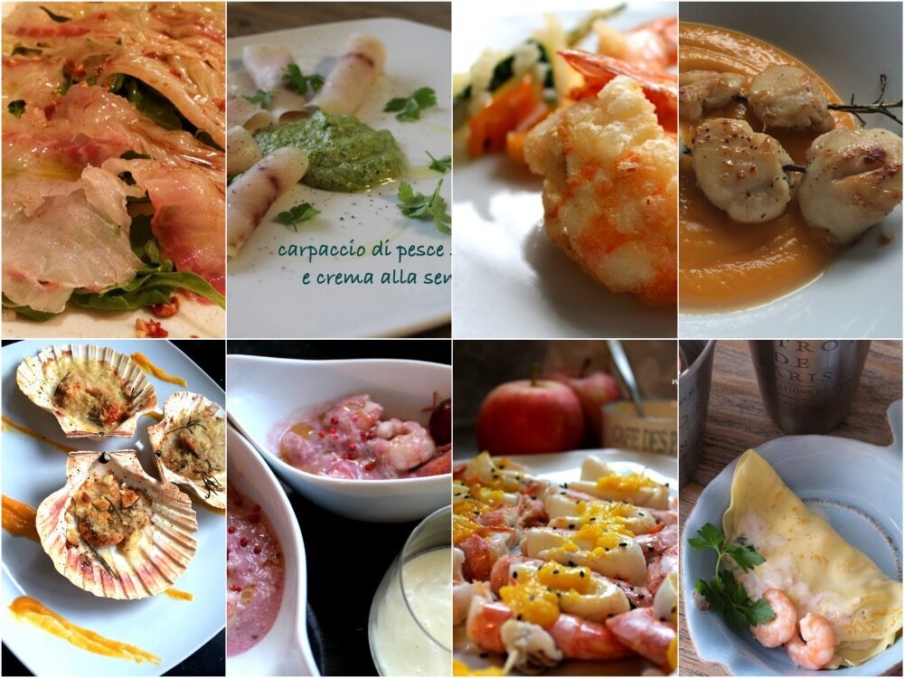 Antipasti di pesce per pasqua