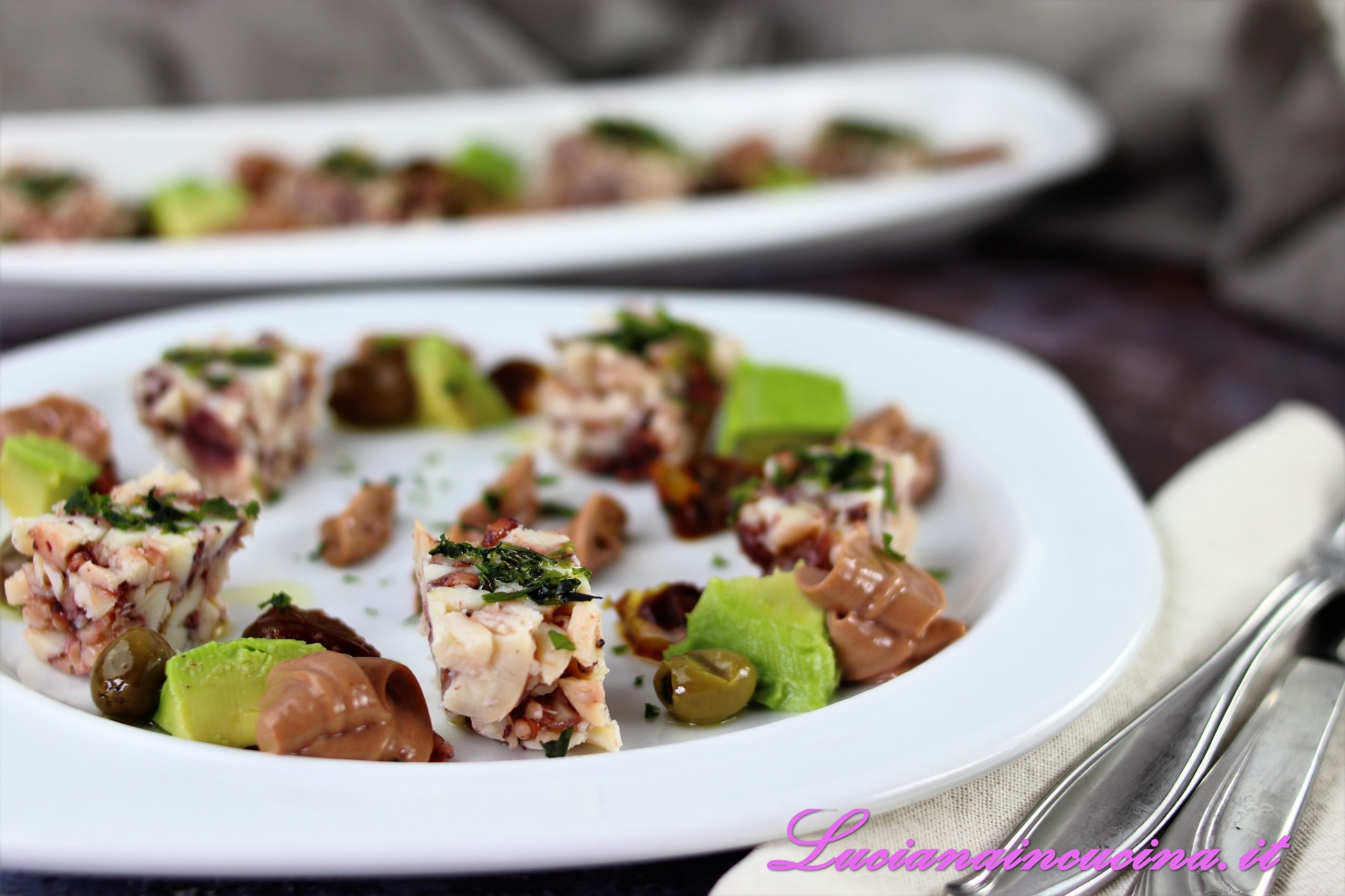 Antipasto di polpo