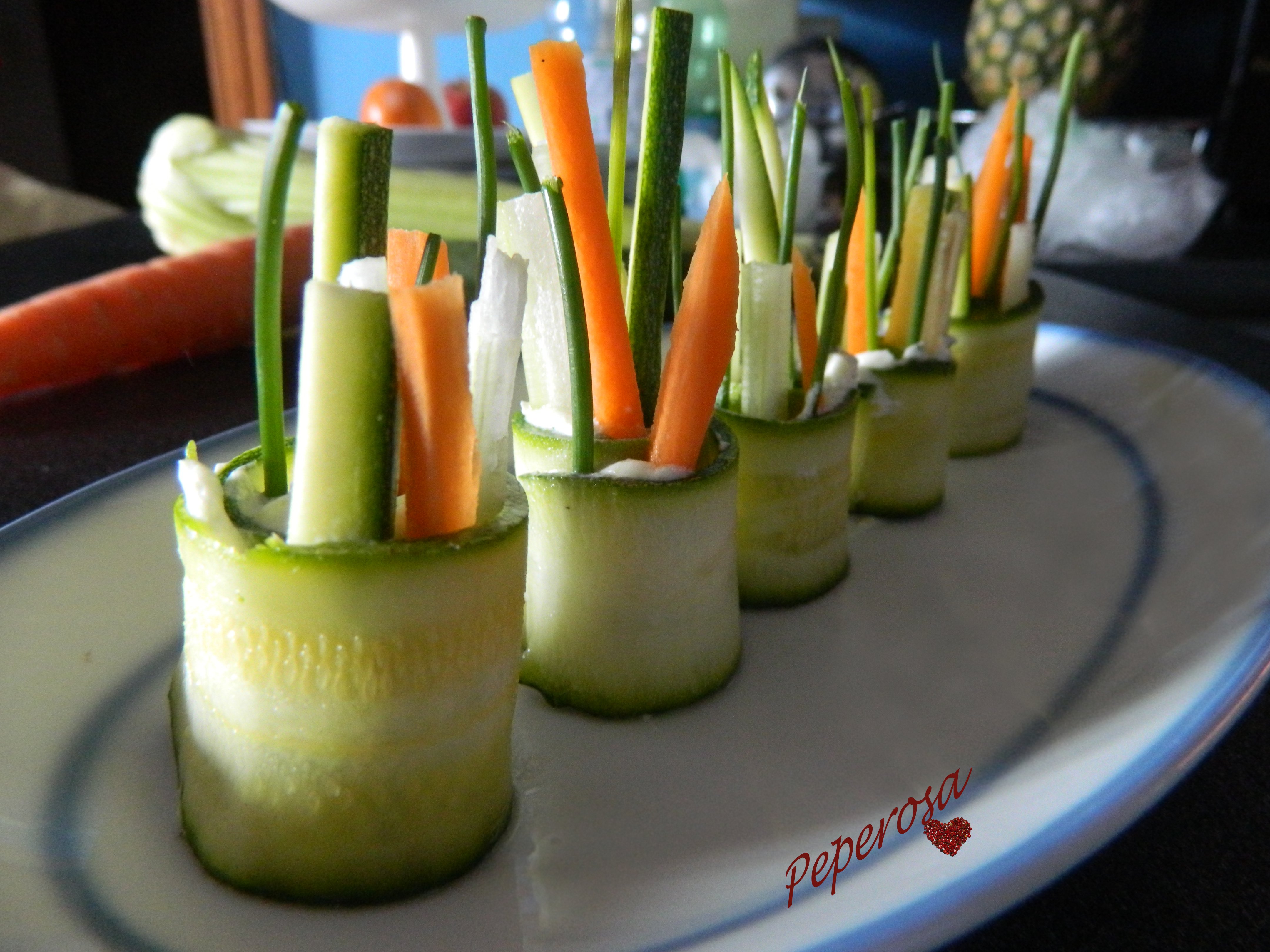 Antipasto di verdure e formaggio