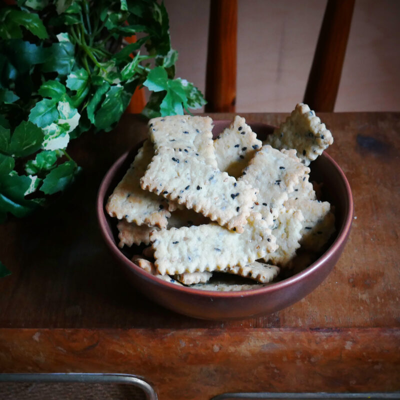 Antipasto estivo | cestini di pane carasau e verdure estive