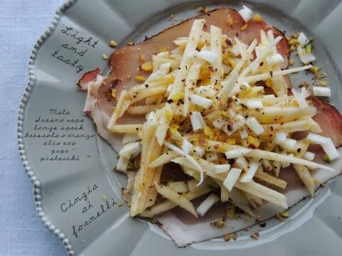 Antipasto light con mele