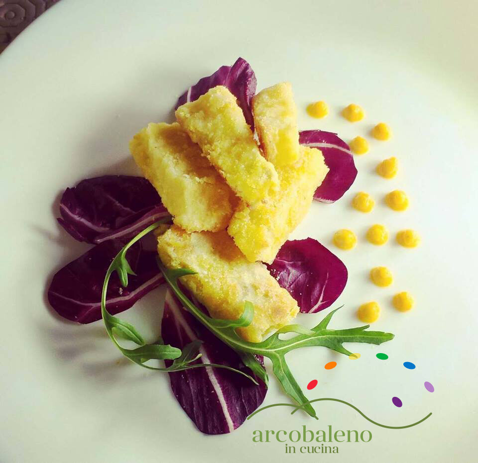 Antipasto vegan glutenfree: bastoncini di sedano rapa al forno !