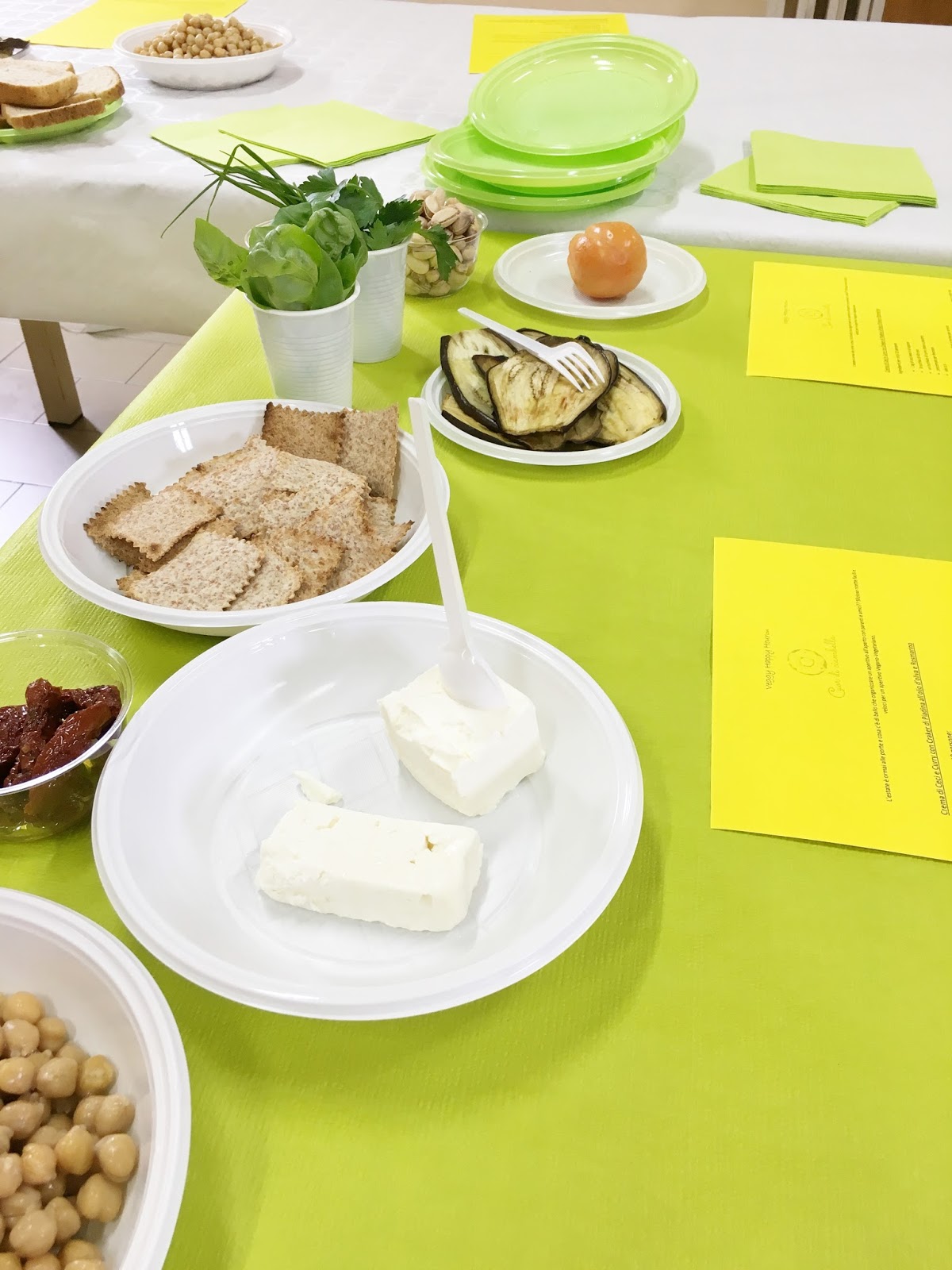 Aperitivo Vegano e Vegetariano