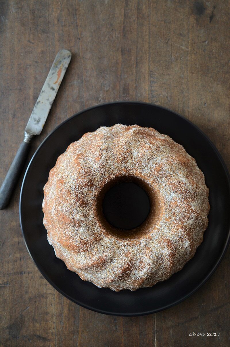 Apple cider doughnut cake – torta di mele al sidro