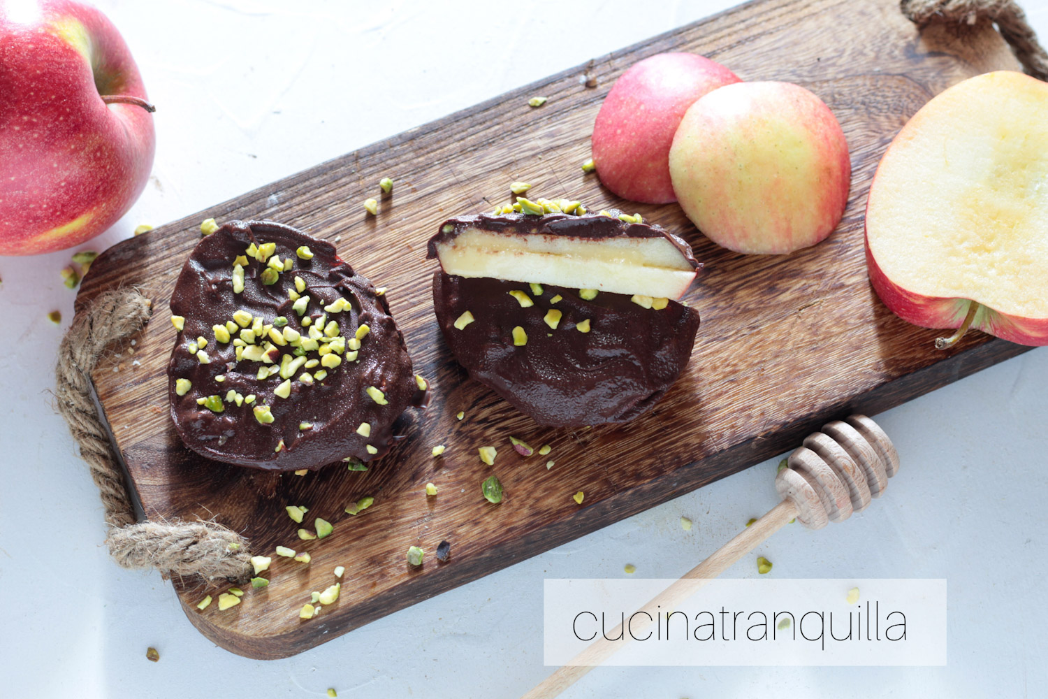 Apple snack con mela red delicious