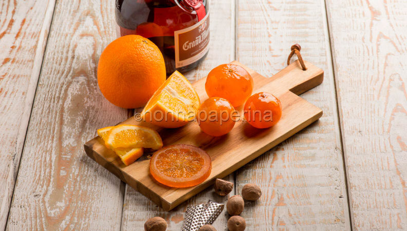 Arance candite al grand marnier, ottime ovunque!