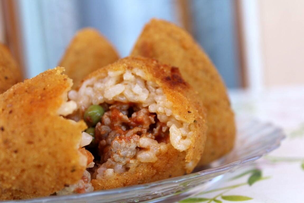Arancine siciliane al ragù in 10 secondi
