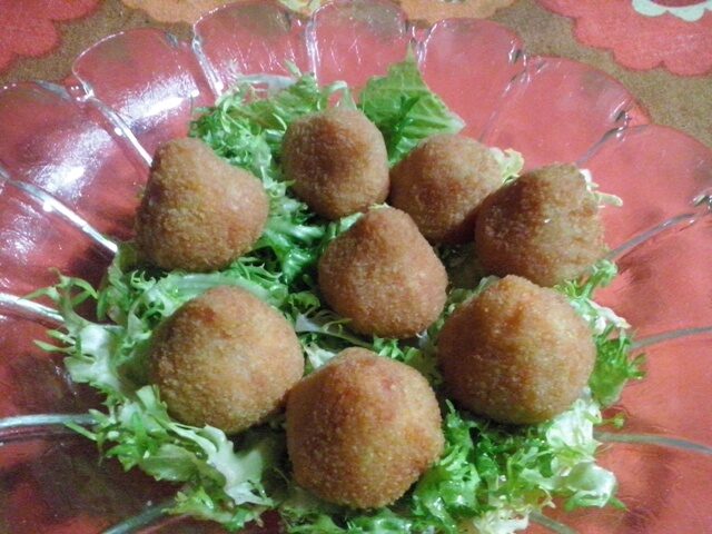 Arancini di riso al ragù