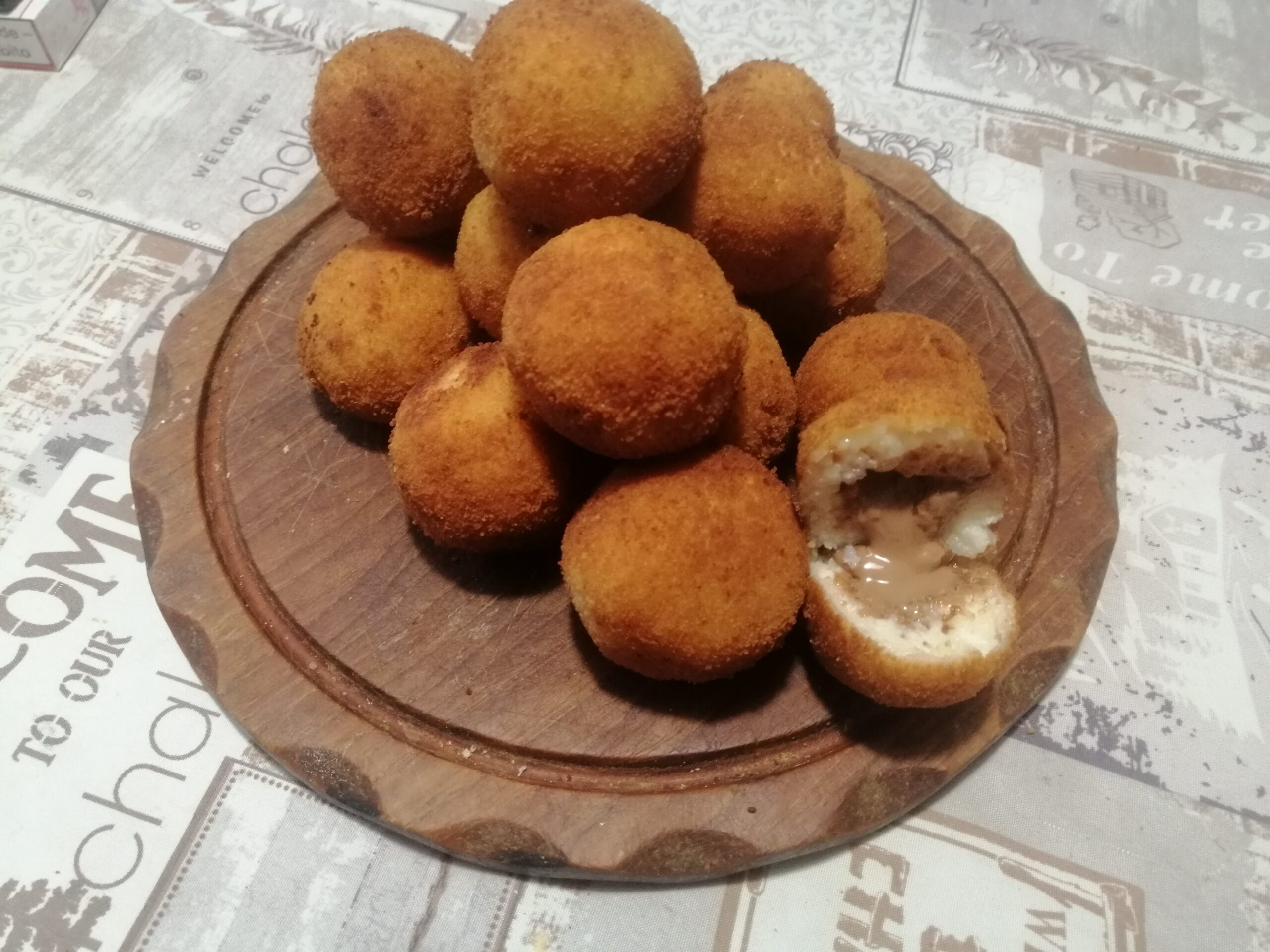 Arancini di riso dolci
