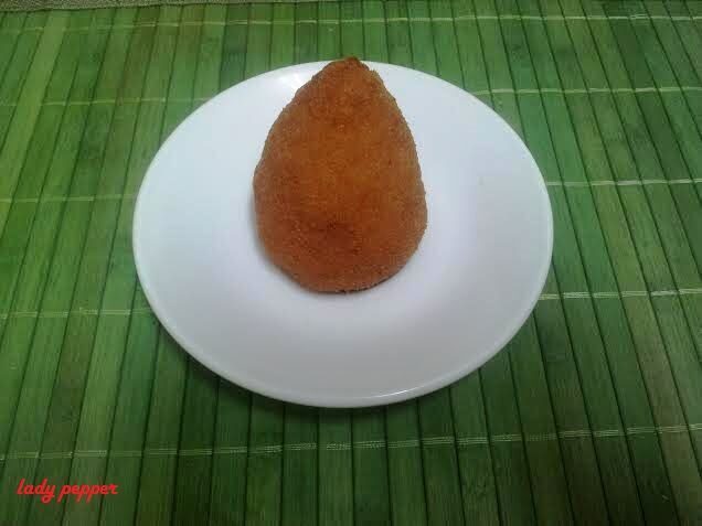 Arancino alla calabrese