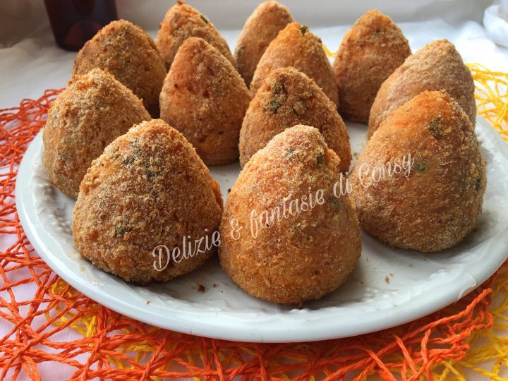 Arancinotti di riso al forno