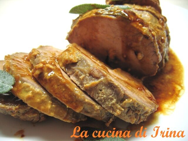 Arista in salsa al miele