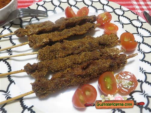 Arrosticini impanati al berbere
