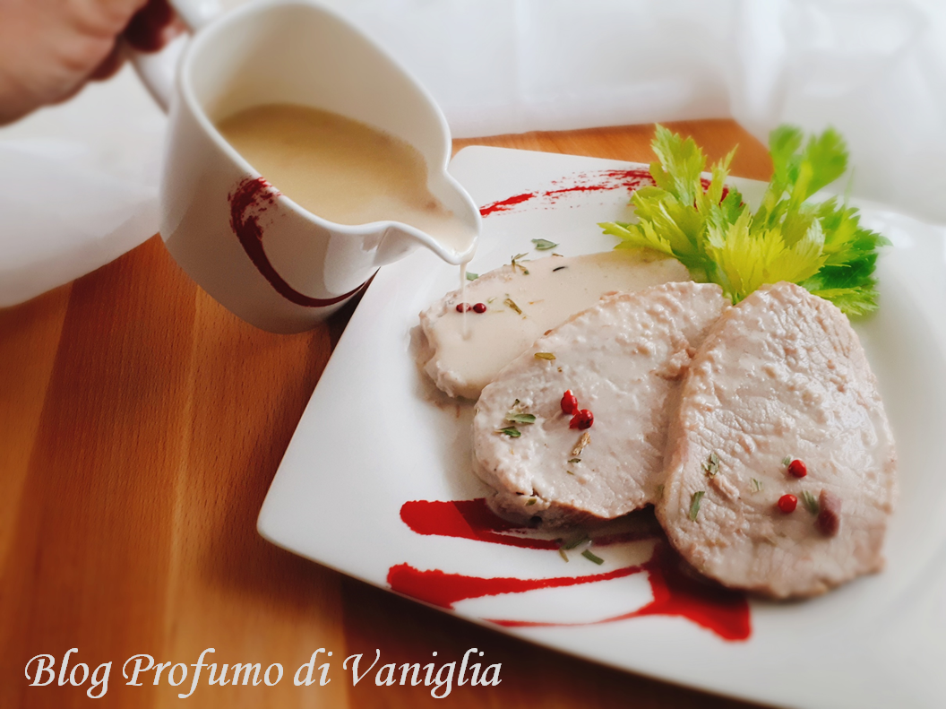 Arrosto con salsa allo speck