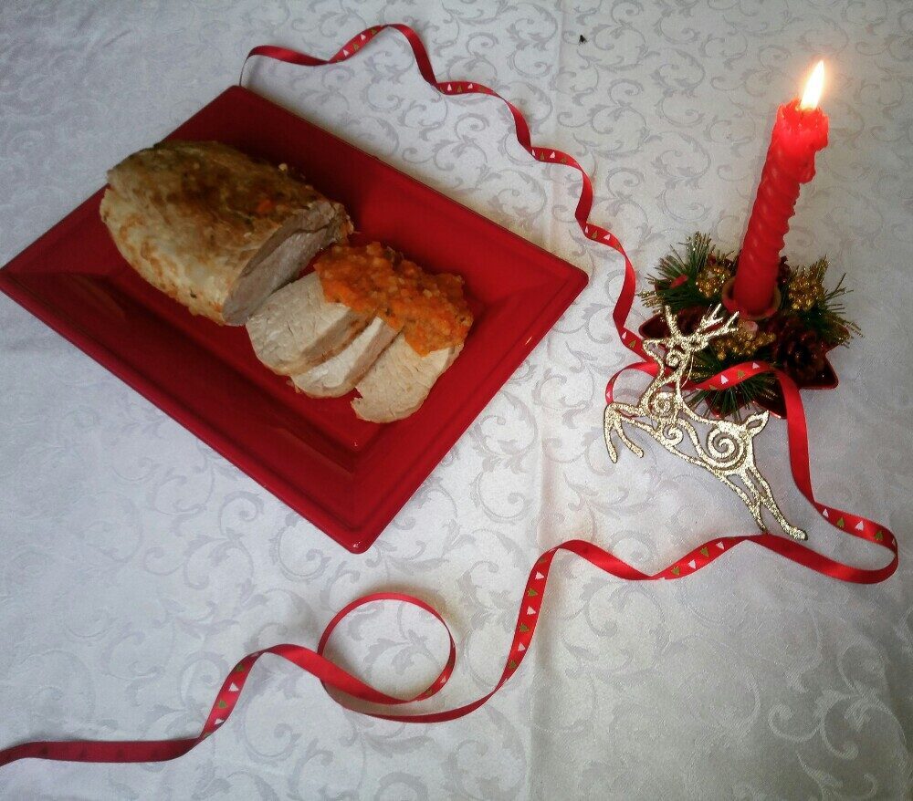 Arrosto di arista in padella
