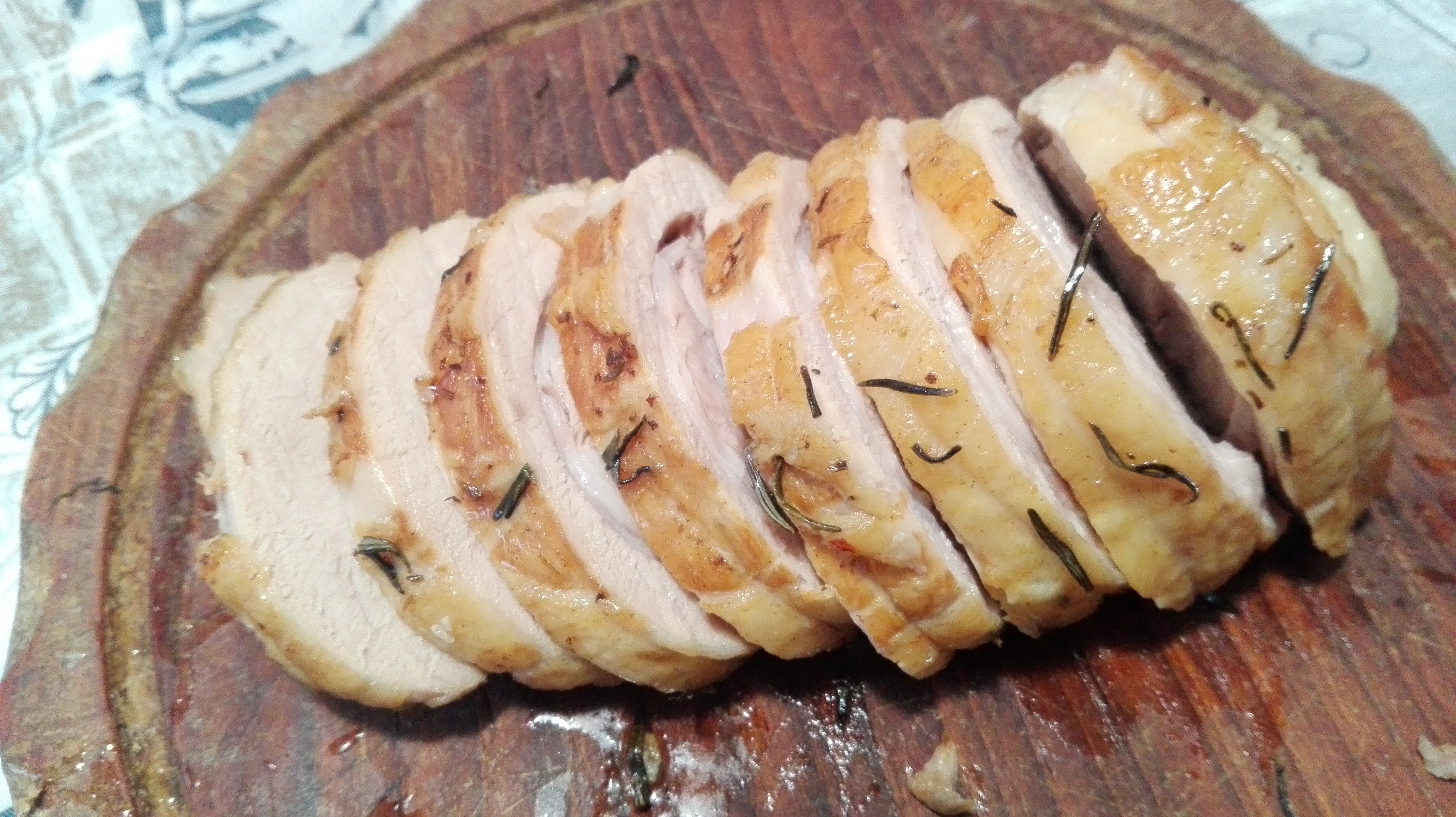Arrosto di pancia di vitello