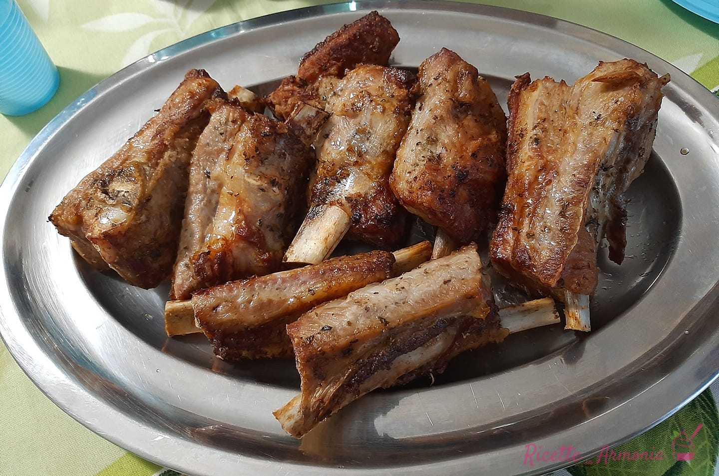 Arrosto di punta di vitello con osso