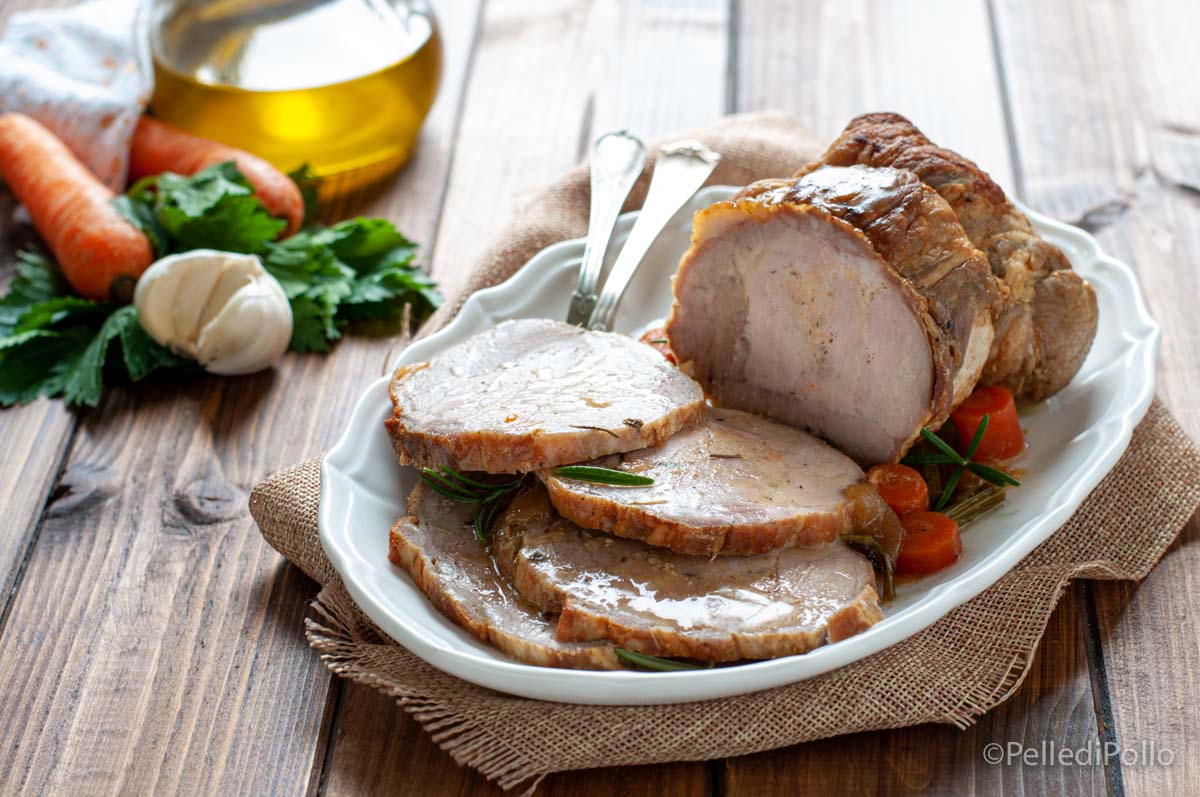 Arrosto di tacchino cotto al forno