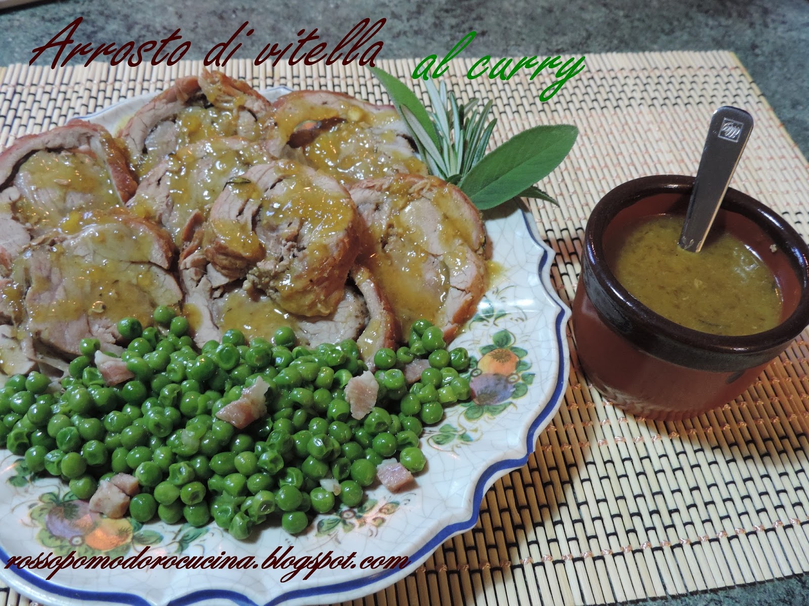 Arrosto di vitella al curry