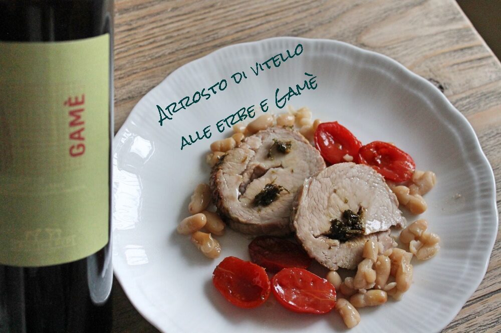Arrosto di vitello alle erbe e gamè