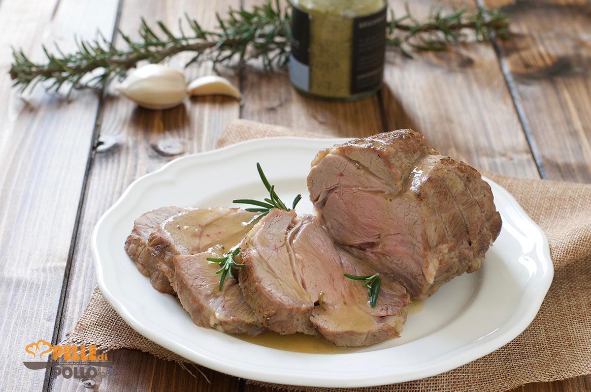 Arrosto di vitello in tegame