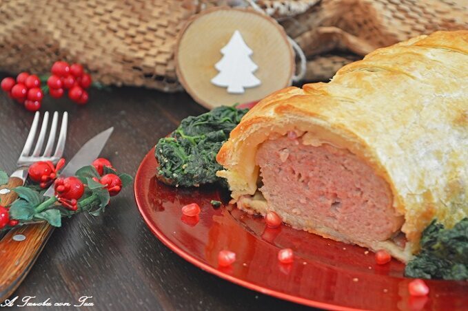 Arrosto in sfoglia croccante