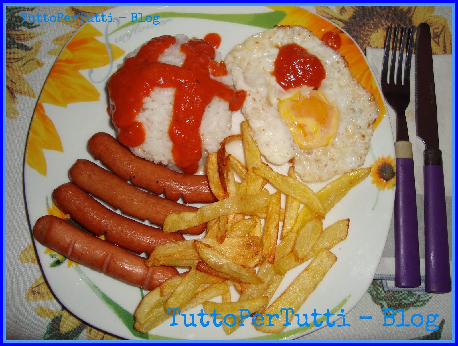 Arroz a la cubana – spagna
